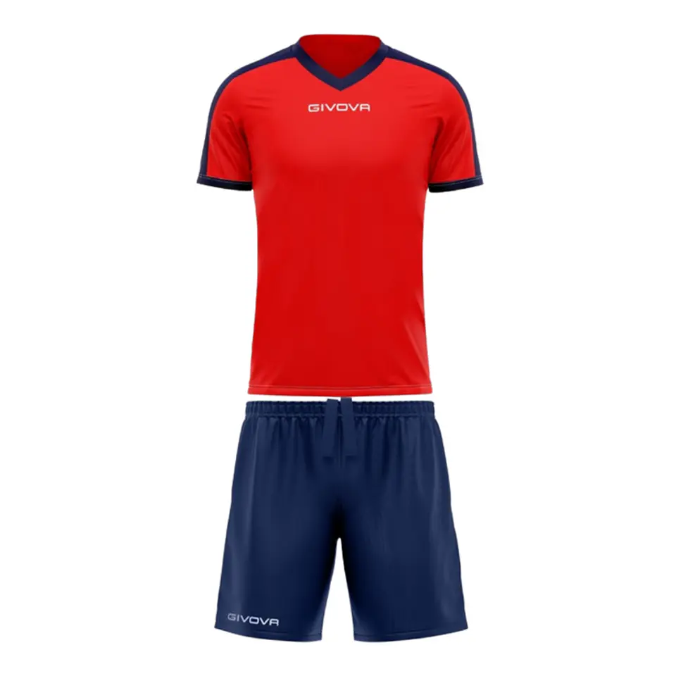 Conjunto Deportivo Givova Revolution Rojo/Azul 2