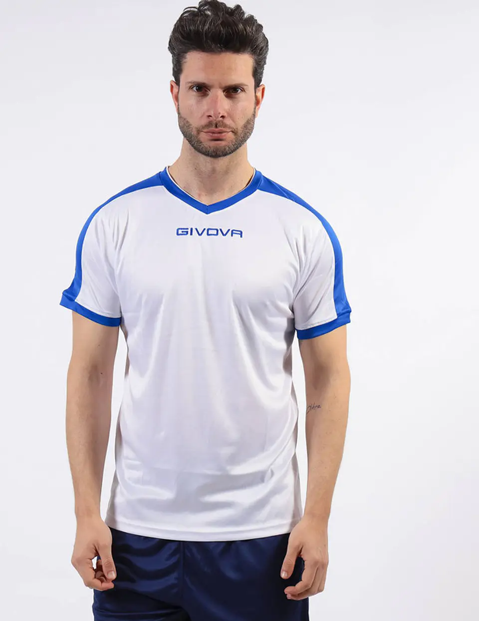 Conjunto Deportivo Givova Revolution Blanco/Azul 2