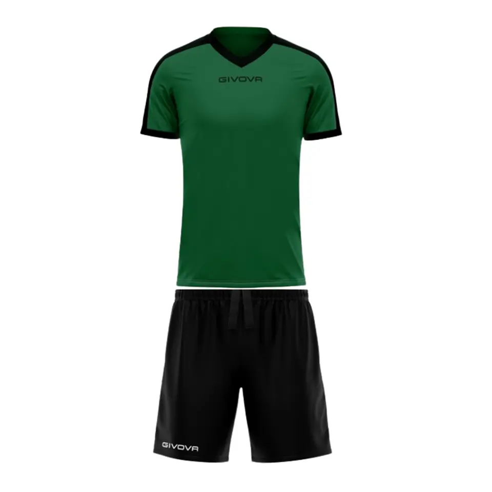 Conjunto Deportivo Givova Revolution Verde/Negro 1
