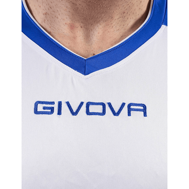 Conjunto Deportivo Givova Revolution Blanco/Azul