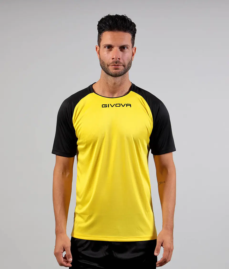 Conjunto Deportivo Givova Capo Amarillo/Negro 4