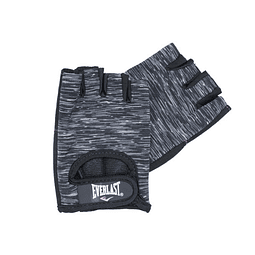 Guantes Fitness Everlast Breeze Mujer Negro Gris