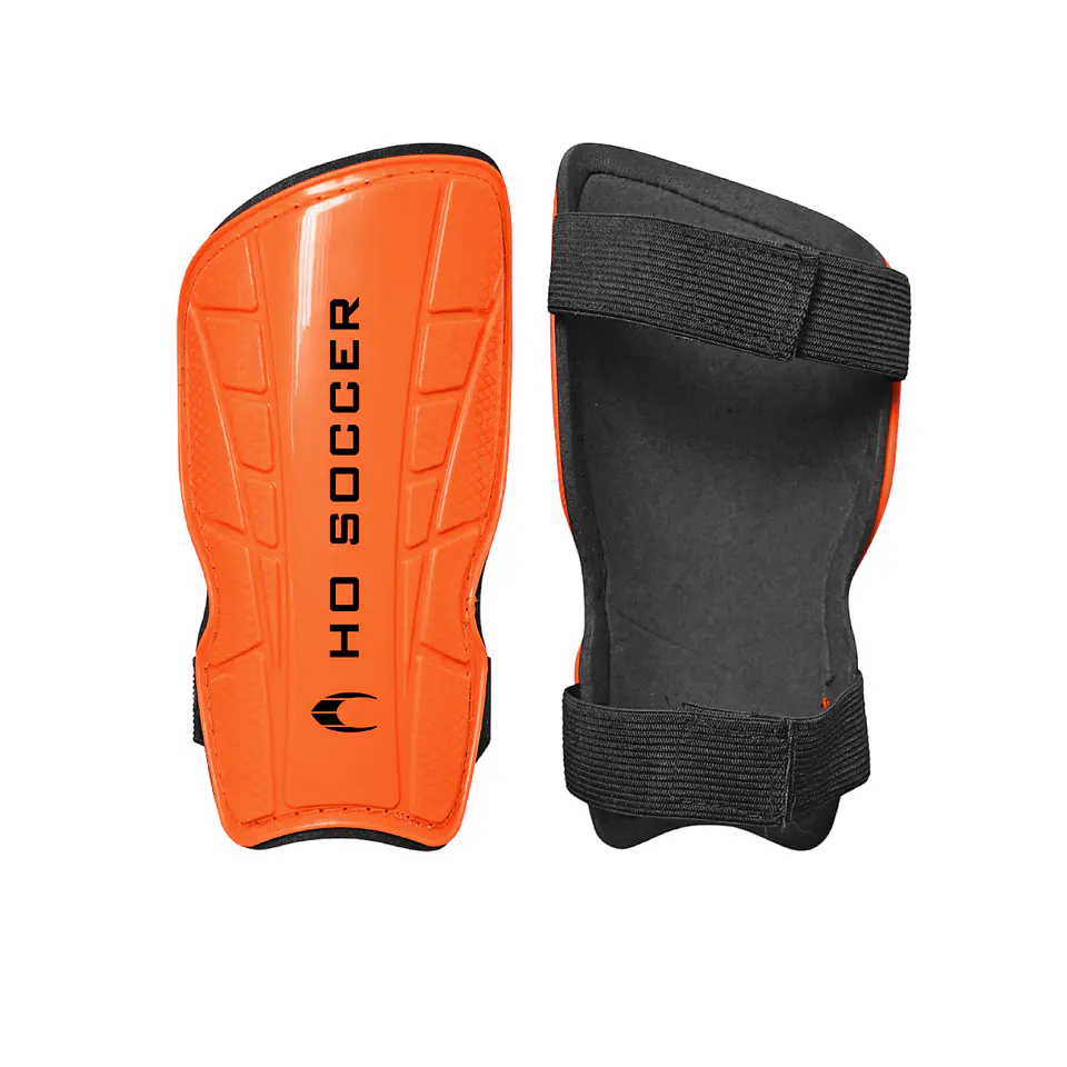 Canillera de Fútbol HO Soccer Protek Naranja 1