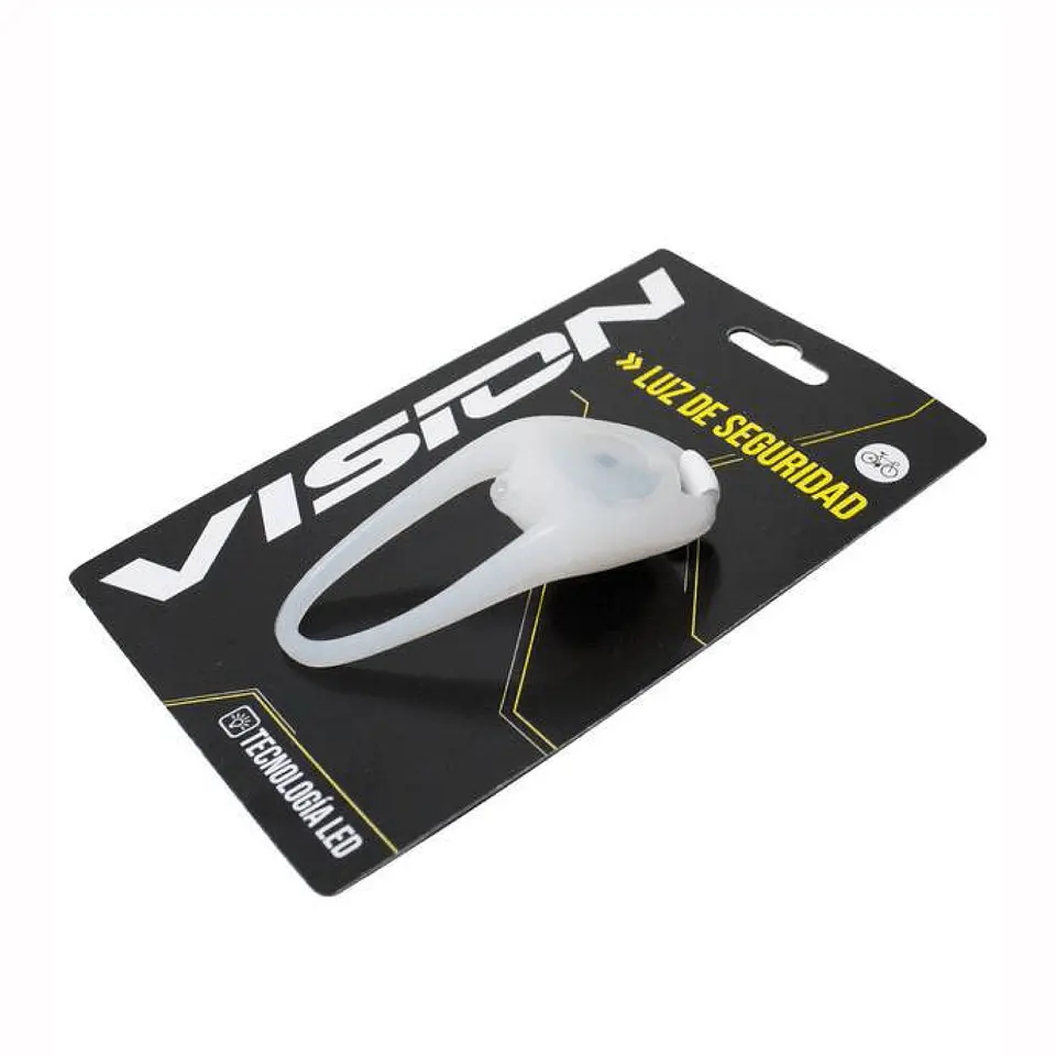 Luz de Bicicleta Vision Delantera Silicona con Pila 17541 1
