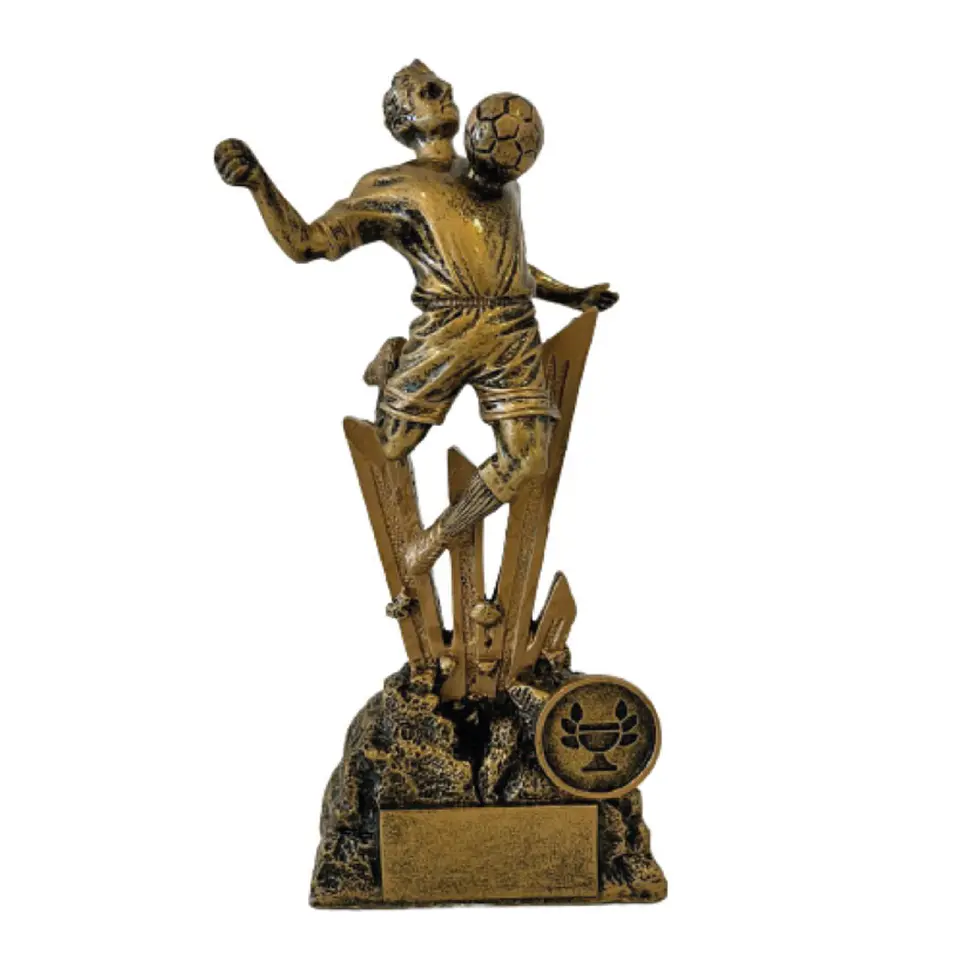 Trofeo Mejor Jugador Fútbol Resina 18 cm 1