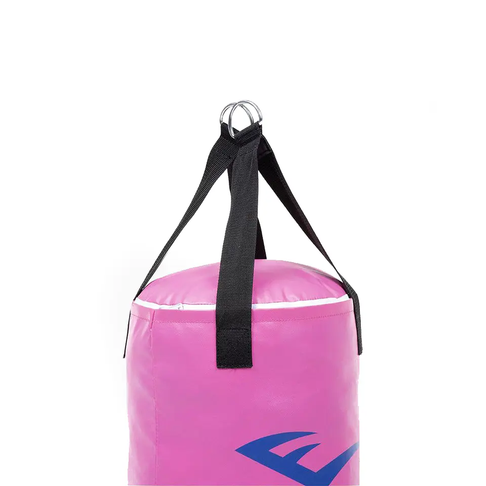 Saco de Box Everlast Powerlock Rosa/Blanco 100 cm 2