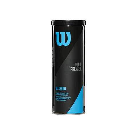 Tarro de Pelotas de Tenis Wilson Tour Premier Clay