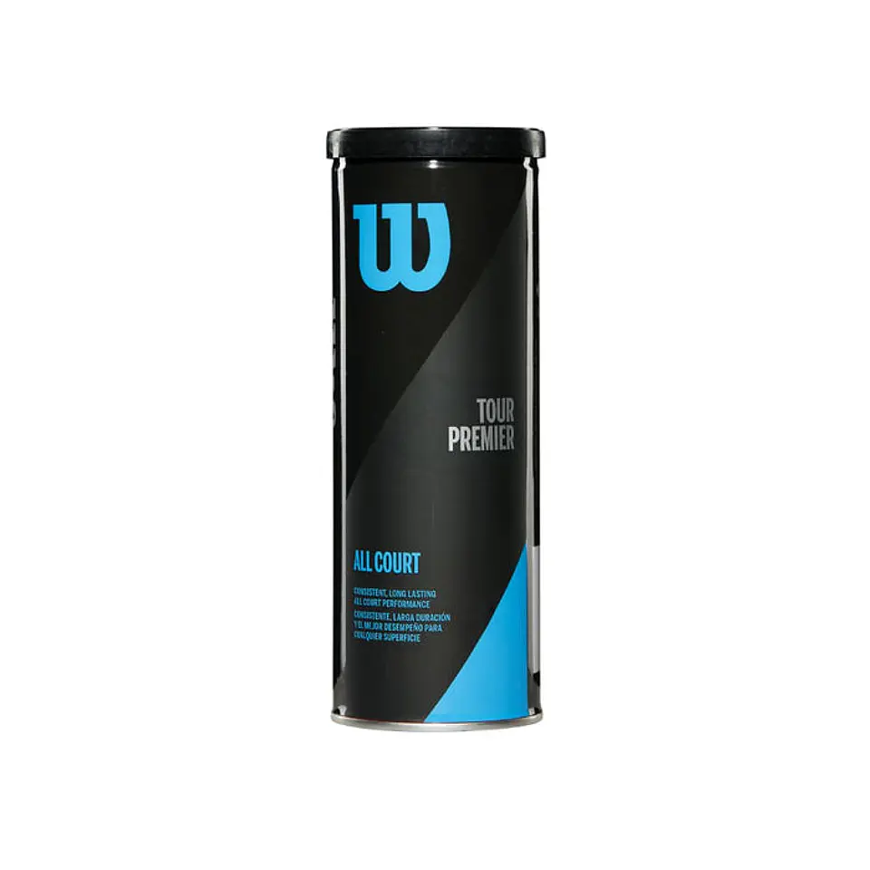 Tarro de Pelotas de Tenis Wilson Tour Premier Clay 1