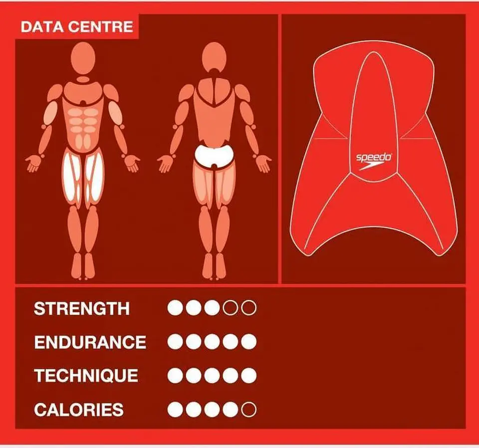 Tabla de Natación Speedo Elite Rojo 3