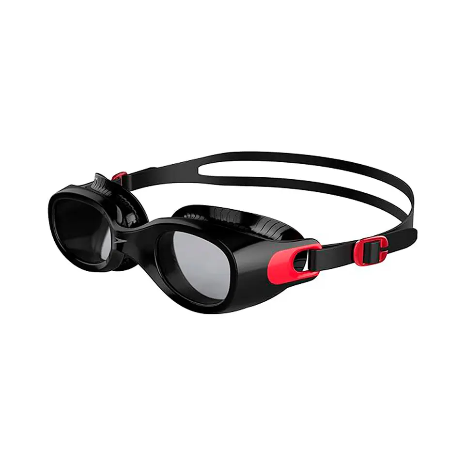 Lentes de Natación Speedo Futura Classic Adulto Negro Rojo 1