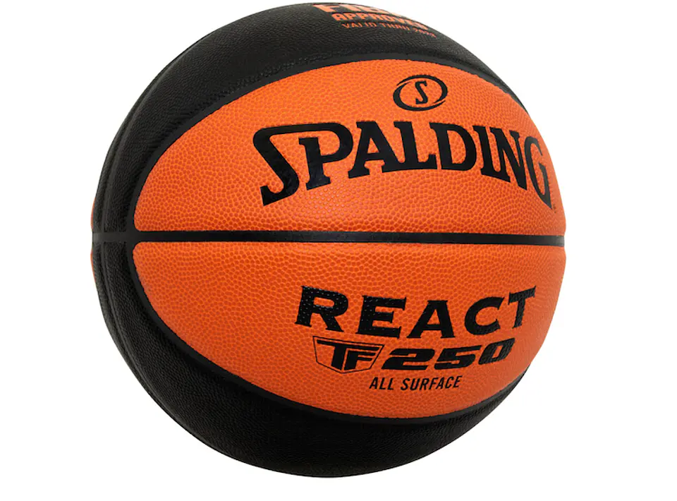 Balón de Básquetbol Spalding TF 250 React N°6 Cuero Sintético 2