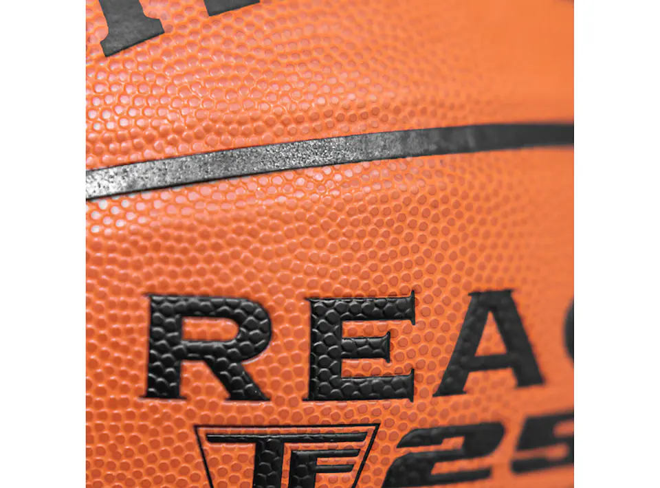 Balón de Básquetbol Spalding TF 250 React N°7 Cuero Sintético 4