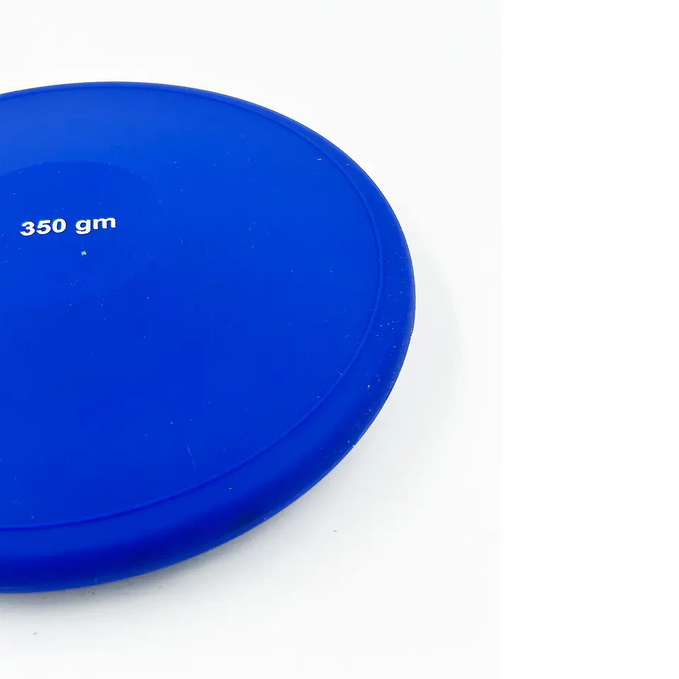 Disco de Lanzamiento de Atletismo Vinex Goma 350 gr 3