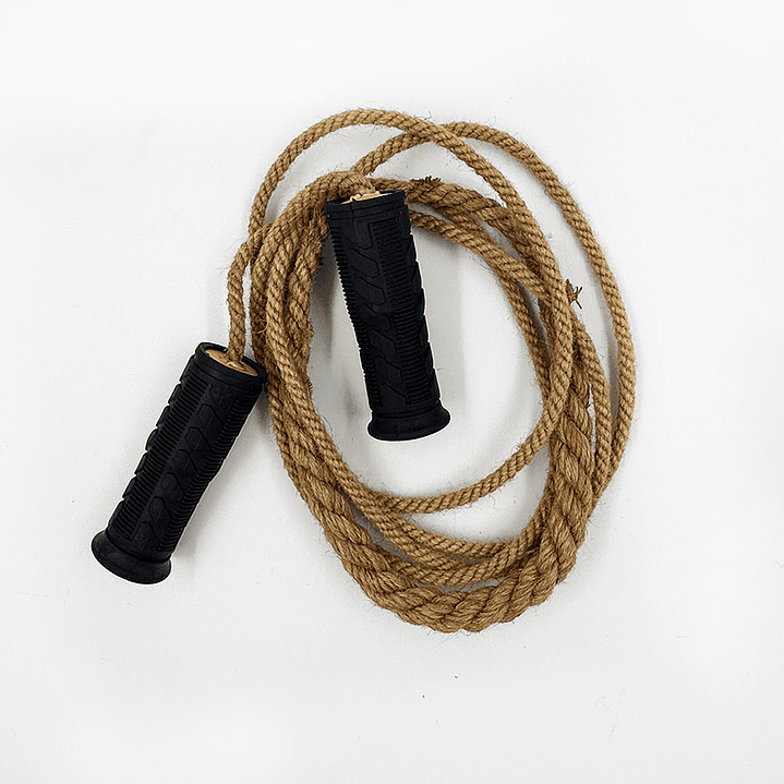 Cuerda de Salto Nacional Compensada de Cáñamo con Manilla 1