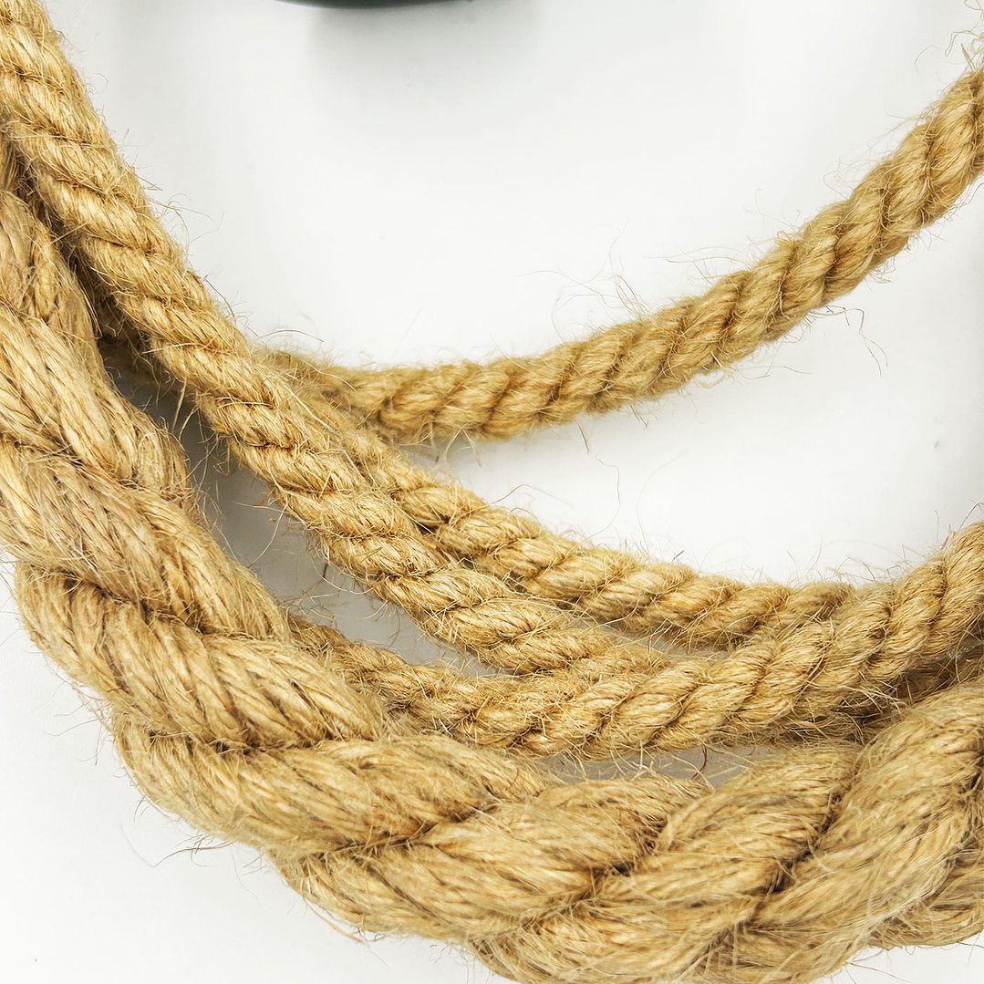 Cuerda de Salto Nacional Compensada de Cáñamo con Manilla 3