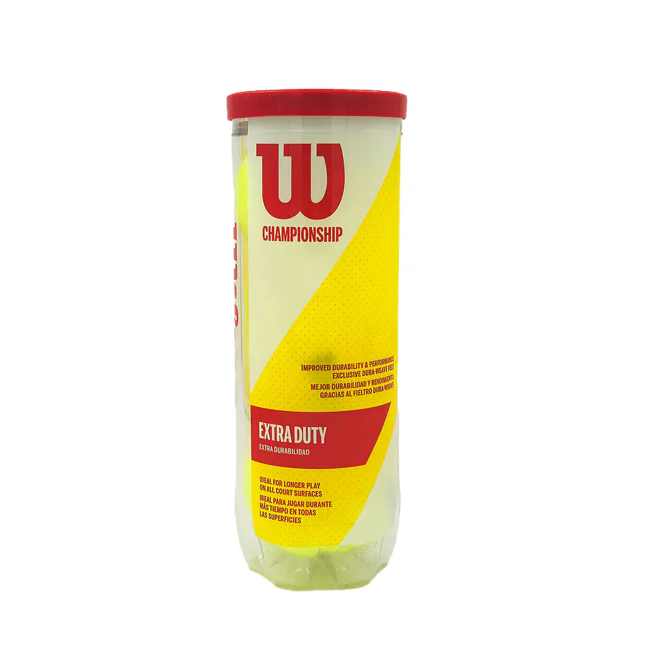 Tarro de Pelotas de Tenis Wilson Championship x3 1