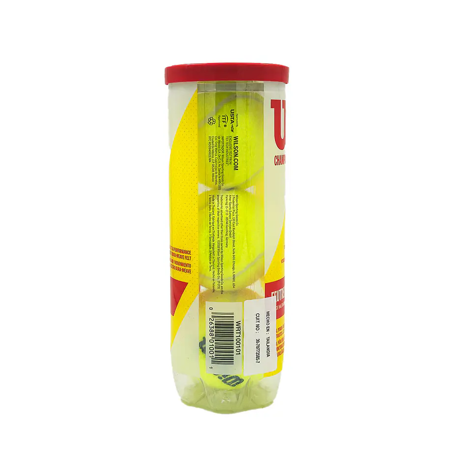 Tarro de Pelotas de Tenis Wilson Championship x3 2