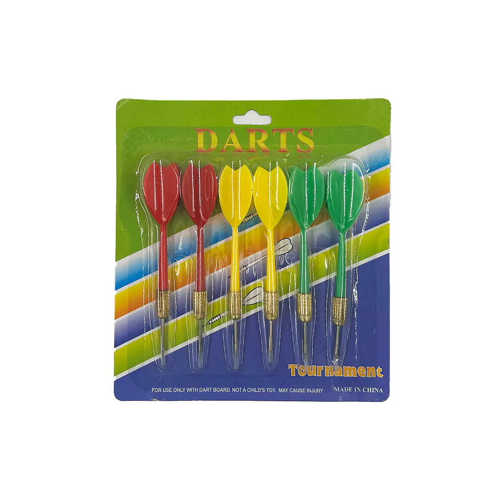 Set de Dardos Darts 6 unidades 1