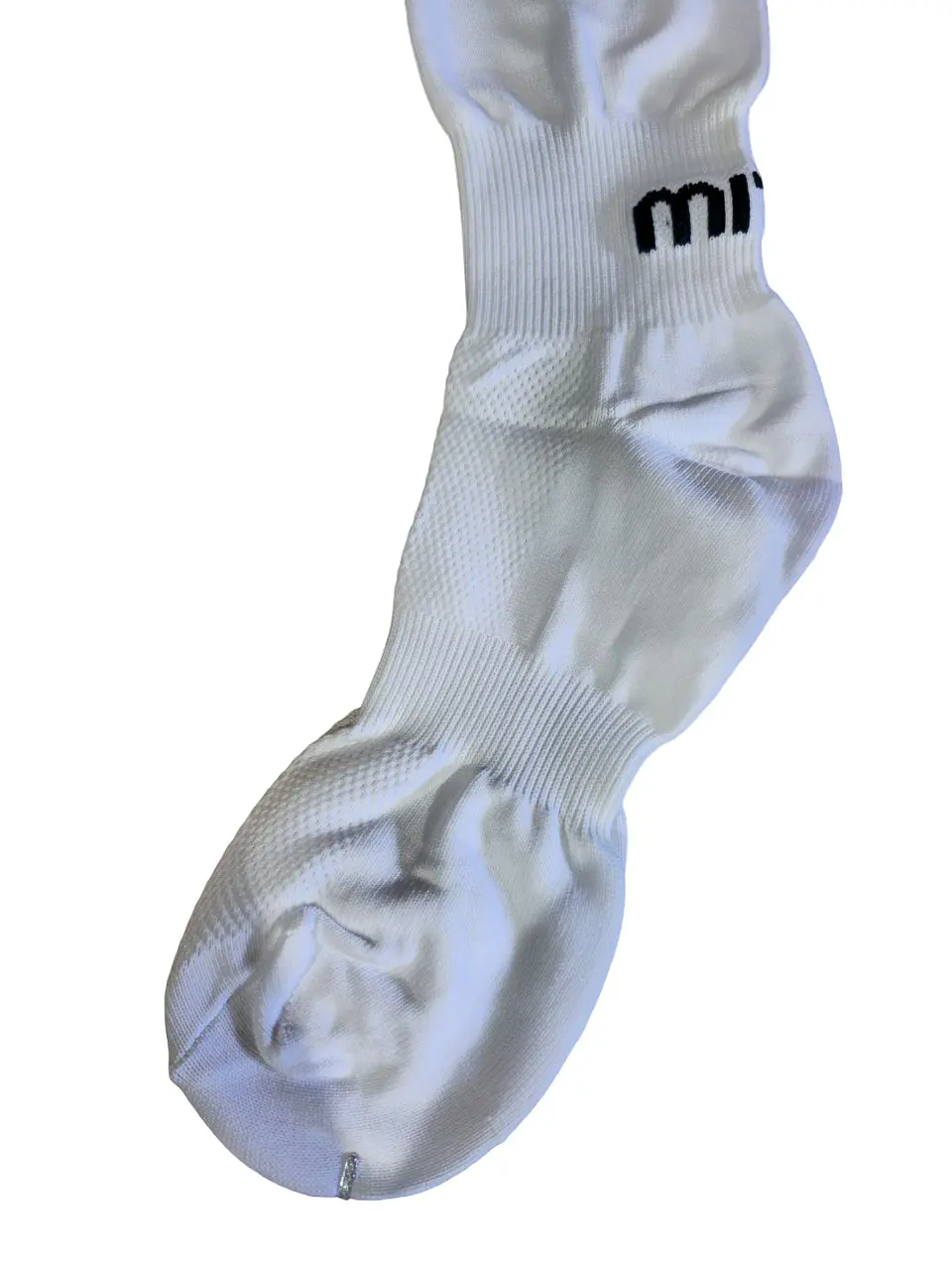 Medias de Fútbol Mitre Lisa Adulto Blanco Azul 5