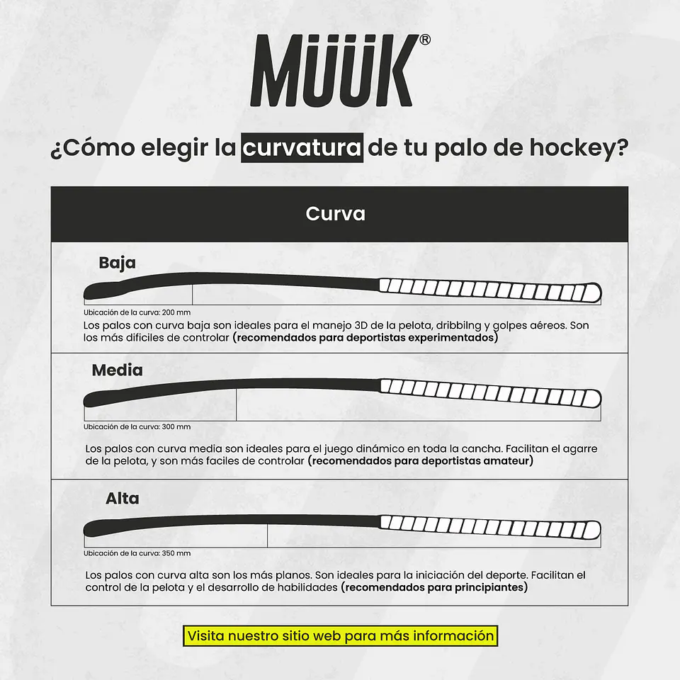 Palo de Hockey Cesped Muuk Puyehue  9
