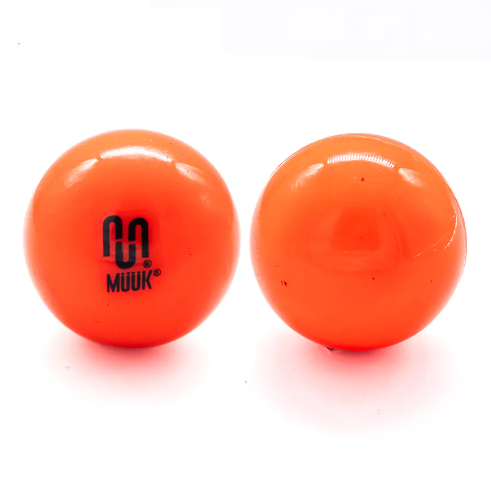 Pelota Hockey Césped Muuk Naranja  3