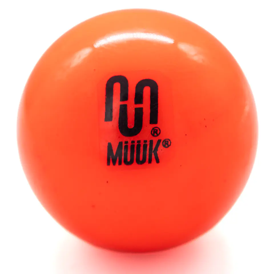 Pelota Hockey Césped Muuk Naranja  6