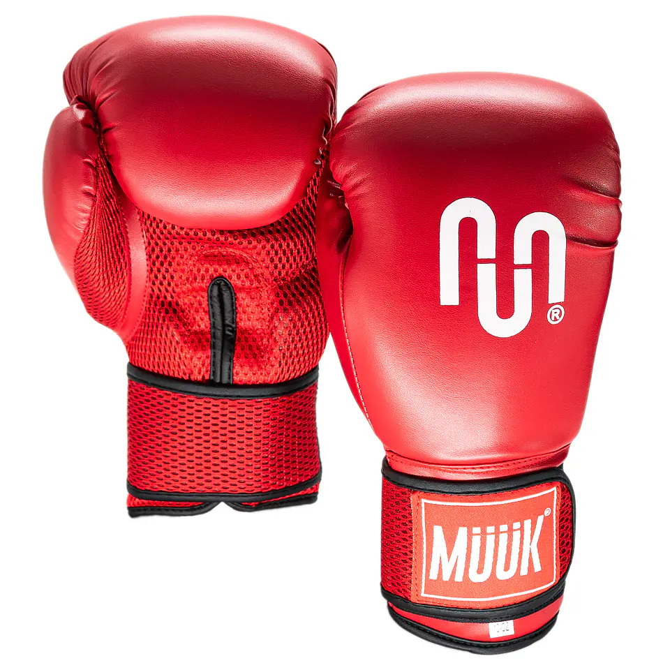 Guante de Box Muuk PU Rojo 1