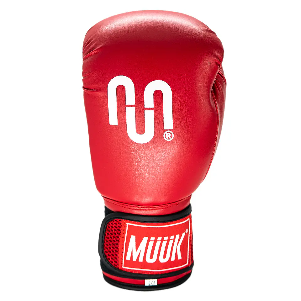Guante de Box Muuk PU Rojo 3