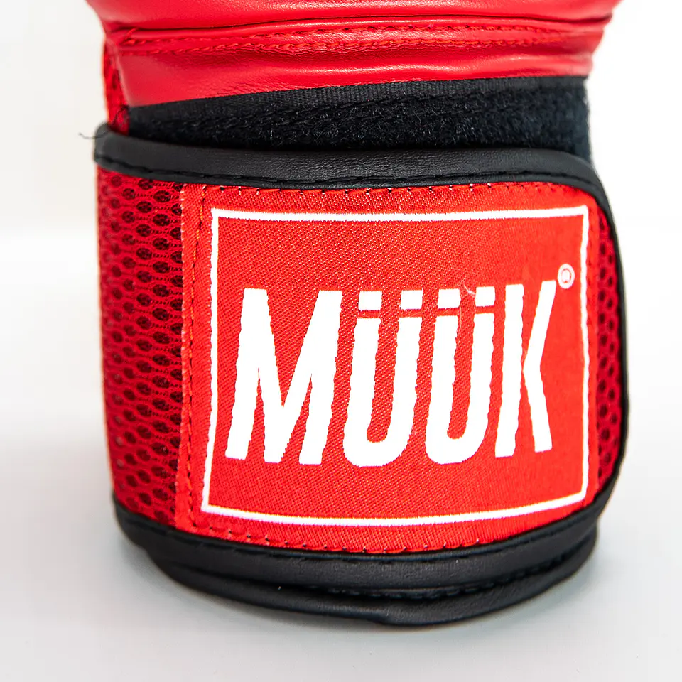Guante de Box Muuk PU Rojo 6