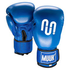 Guante De Box Muuk Cuero Azul