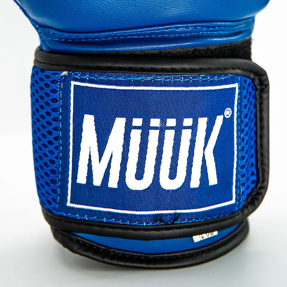 Guante De Box Muuk Cuero Azul 7