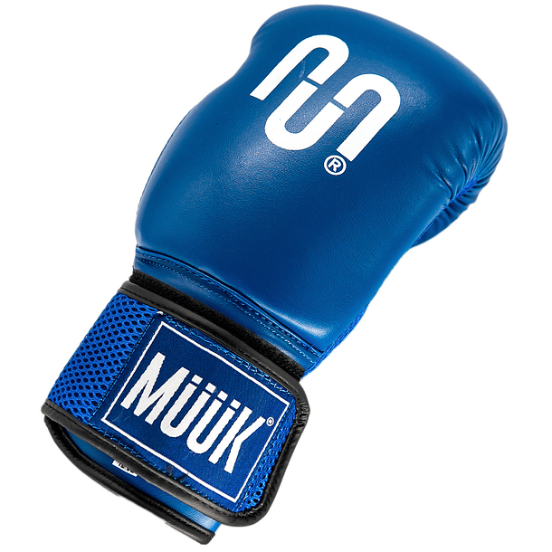 Guante De Box Muuk Cuero Azul 8