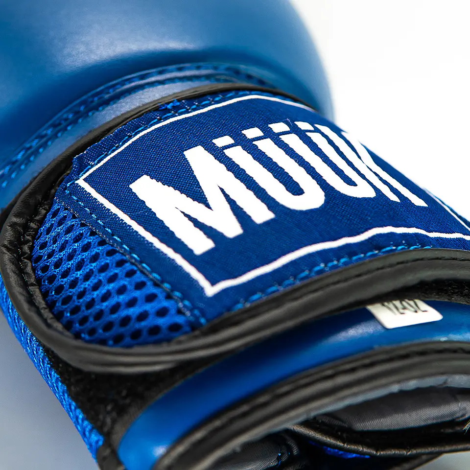 Guante De Box Muuk Cuero Azul 9