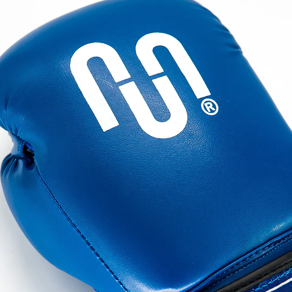 Guante De Box Muuk Cuero Azul 10