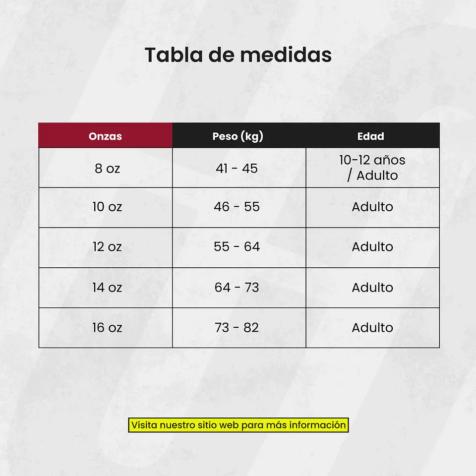 Guante De Box Muuk PU K.O. Negro-Gris 9