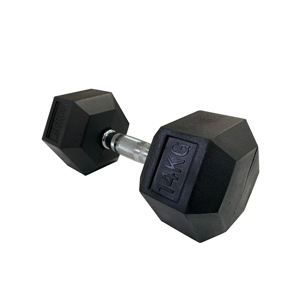 Mancuerna Hexagonal Muuk Goma 14Kg 2