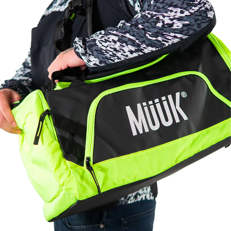Bolso Mochila Urban Biker Muuk Reflactante 50 lts 8