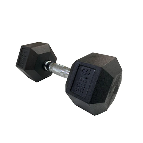 Mancuerna Hexagonal Muuk Goma 12Kg