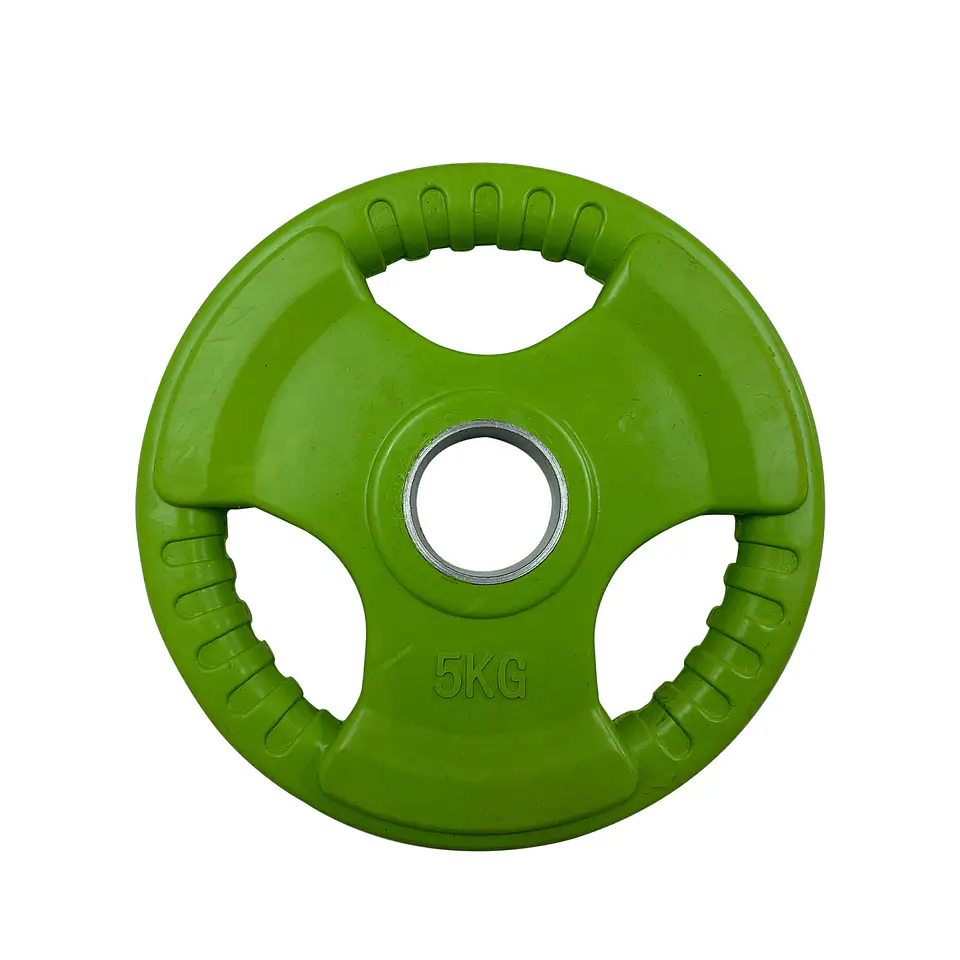 Disco Olimpico Con Aza Muuk 5 Kg 1