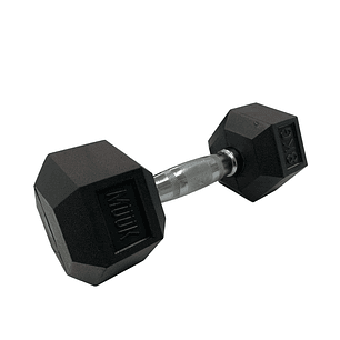 Mancuerna Hexagonal Muuk Goma 5 Kg