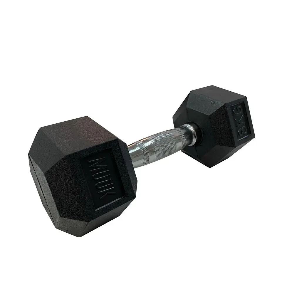Mancuerna Hexagonal Muuk Goma 5 Kg 1