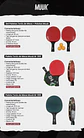 Paleta de Ping Pong Muuk M200 - Miniatura 10