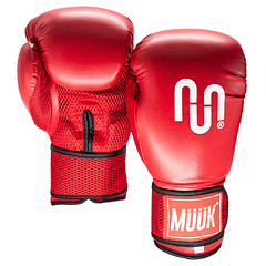 Guante De Box Muuk Cuero Rojo