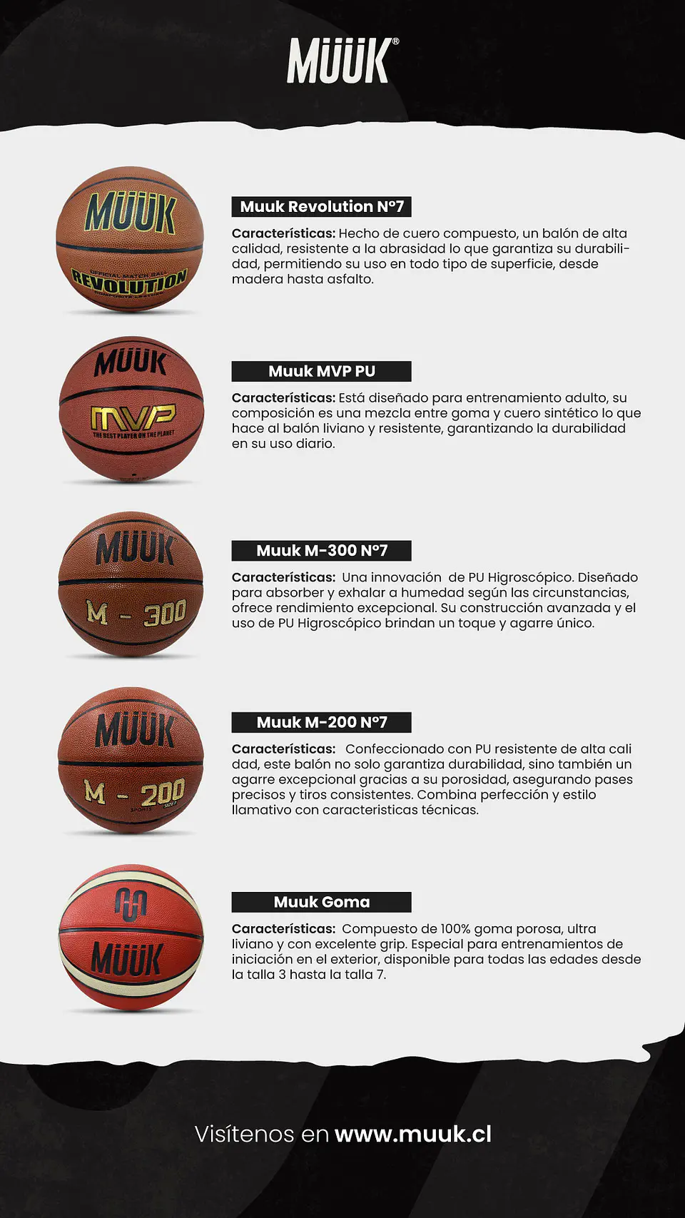 Balon De Básquetbol N ° 6 Muuk 6