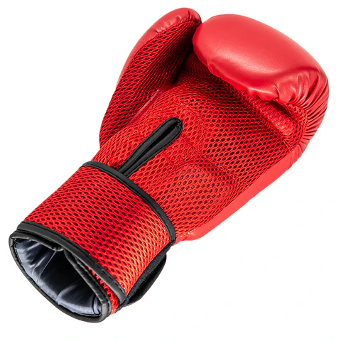 Guante De Box Muuk Cuero Rojo