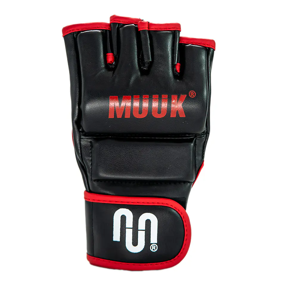 Guantilla Mma Ko Muuk Negro-Rojo 2