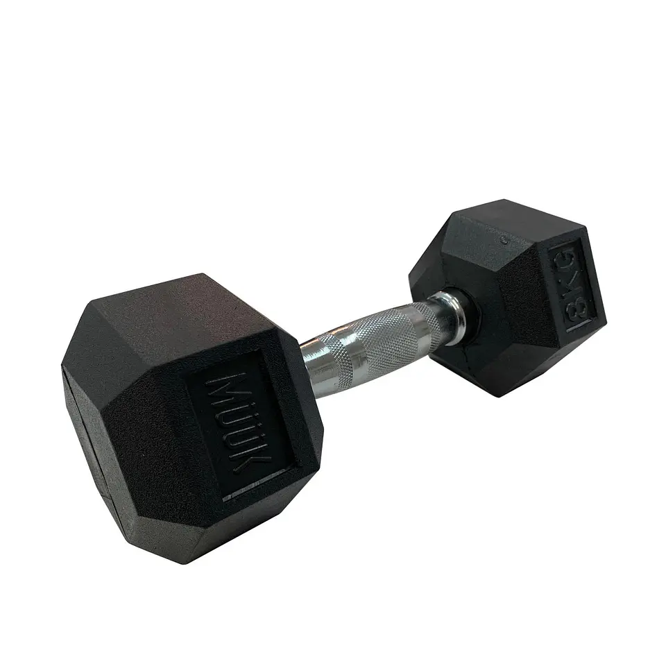 Mancuerna Hexagonal Muuk Goma 8Kg 1