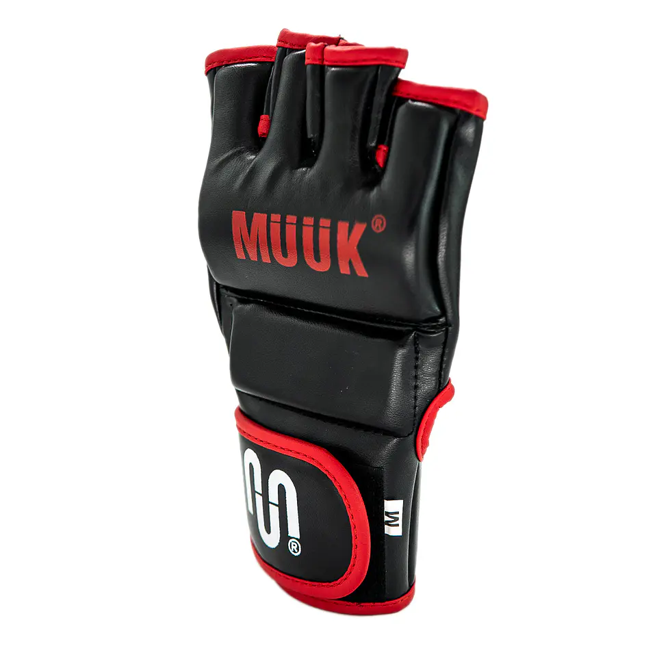 Guantilla Mma Ko Muuk Negro-Rojo 3