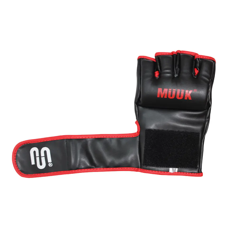 Guantilla Mma Ko Muuk Negro-Rojo 4