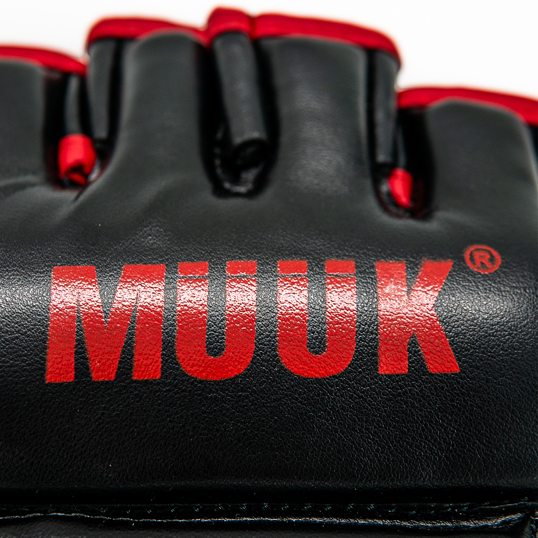 Guantilla Mma Ko Muuk Negro-Rojo 6
